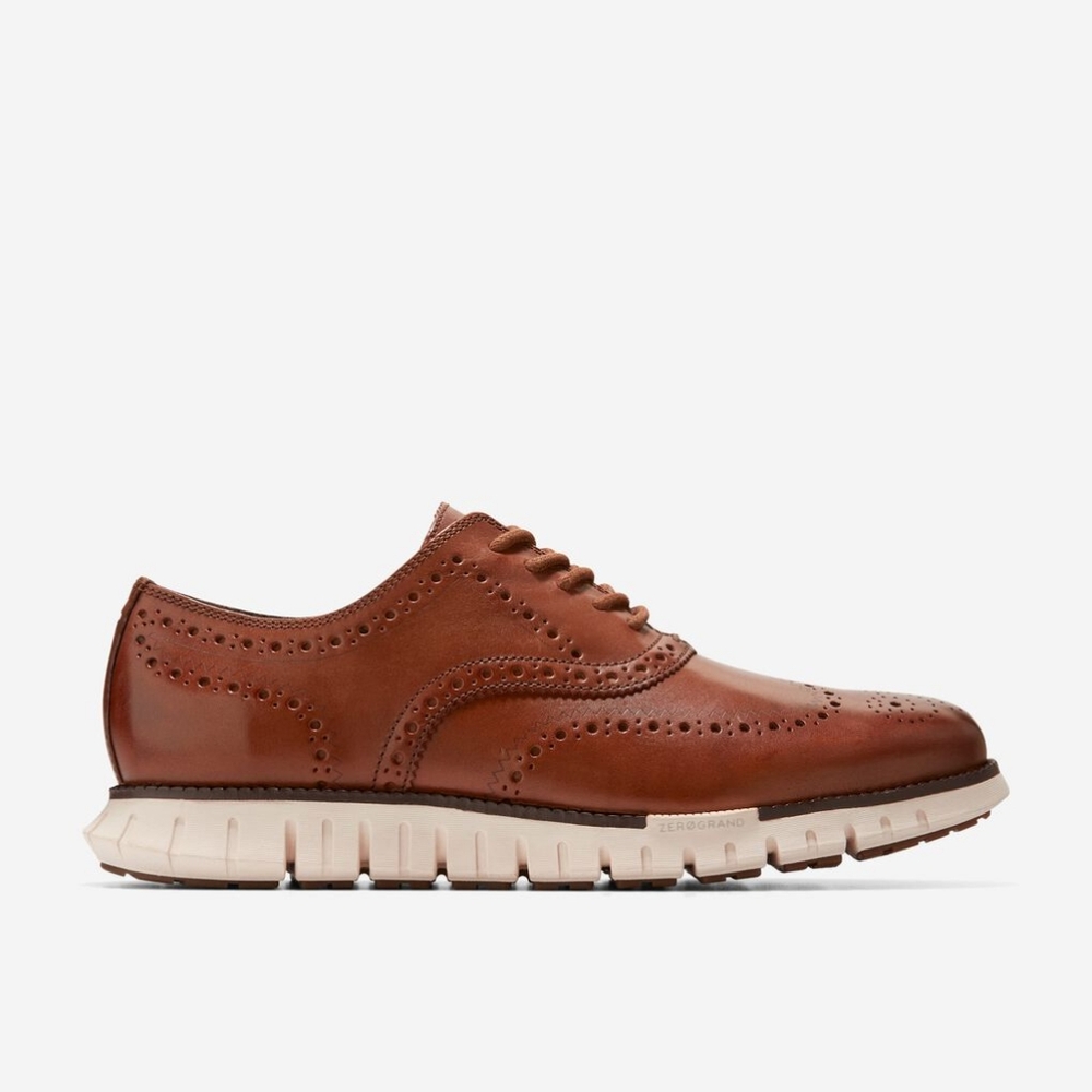 Cole Haan Men's ZERØGRAND Remastered Wingtip Oxfords Size 10